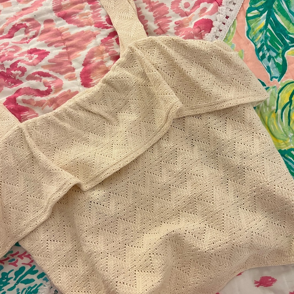 Madewell Ruffle Tank Top - Picture 4 of 5